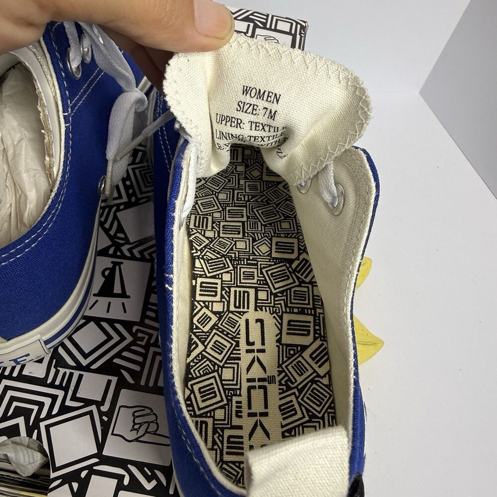SKICKS Duke Blue Devils Women Size 7 Low Top Canvas Sneakers-NEW IN BOX - Picture 10 of 10
